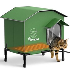 Heated Cat House for Outdoor