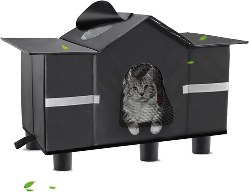Outdoor cat house - cat,