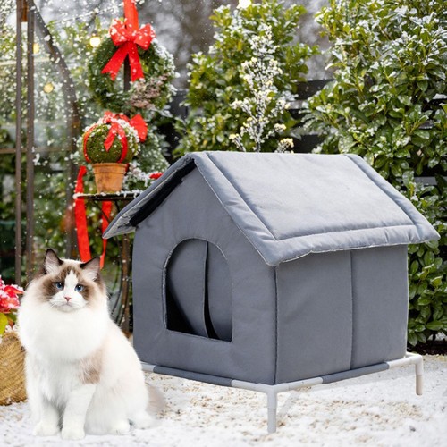 Outdoor cat house - cat, ferals