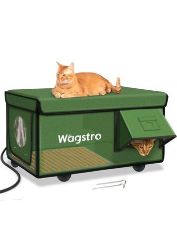 Wagstro heated outdoor cat - wagstro,