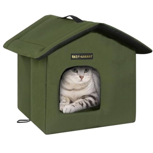 Outdoor cat house - outdoor, weatherproof