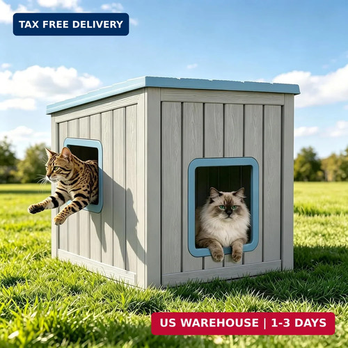 Outdoor cat house - outdoor,
