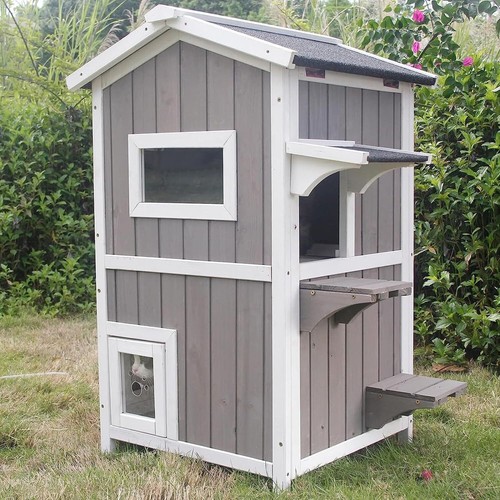 Petscosset outdoor cat shelter - petscosset,