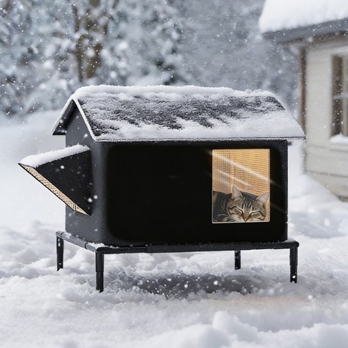 Outdoor cat house - outdoor,