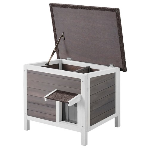Outdoor cat house - outdoor, feral