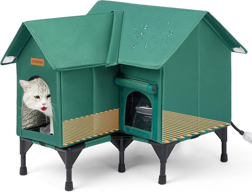 Outdoor cat house - cat,