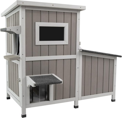 Petscosset outdoor cat house - cat,