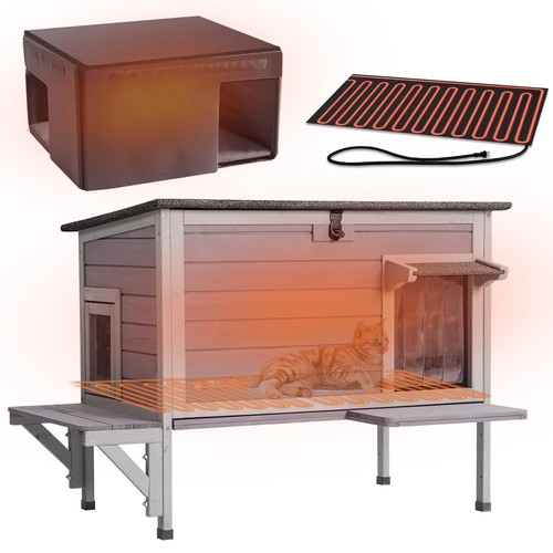 Large cat house - cat,