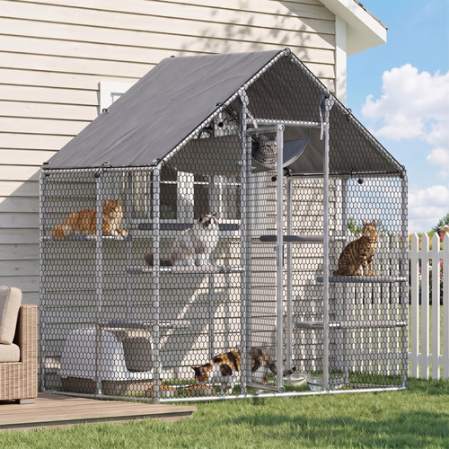 Large catio outdoor cat - 76",