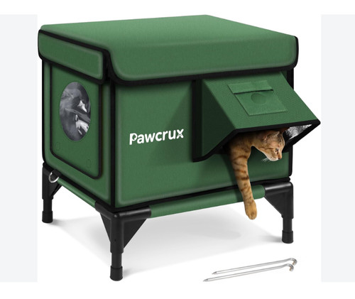 Small weatherproof heated cat - weatherproof,