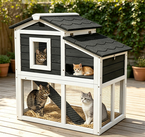 Cooling outdoor cat shelter - cooling,