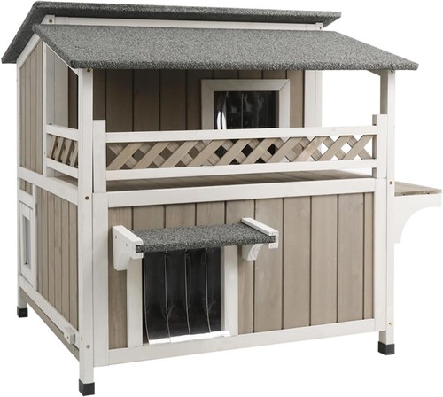 Petscosset outdoor cat house - petscosset,