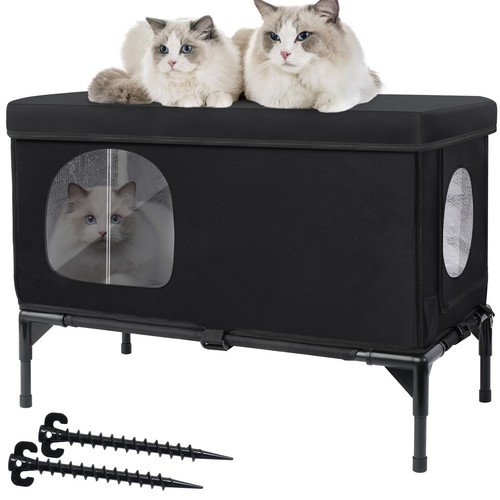 Outdoor cat house - cat,