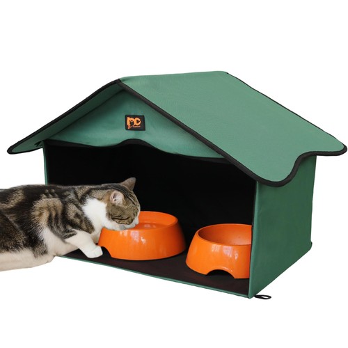 Outdoor cat house waterproof - outdoor, house,