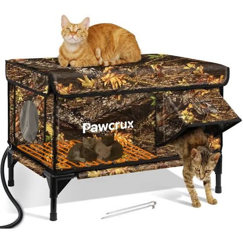 The pawcrux heated - the,