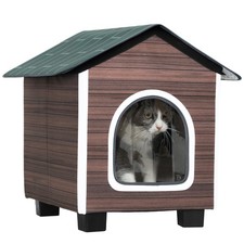 PawHut Outdoor Cat House with