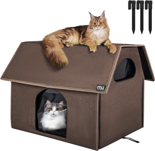 Outdoor cat house - outdoor, large