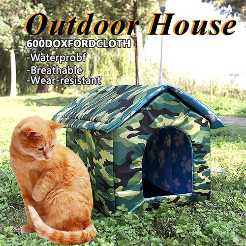 Weatherproof cat house for - weatherproof,
