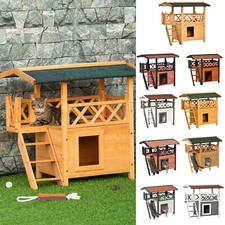 Outdoor Cat Shelter Wooden