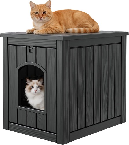 Outdoor cat house weatherproof - outdoor,