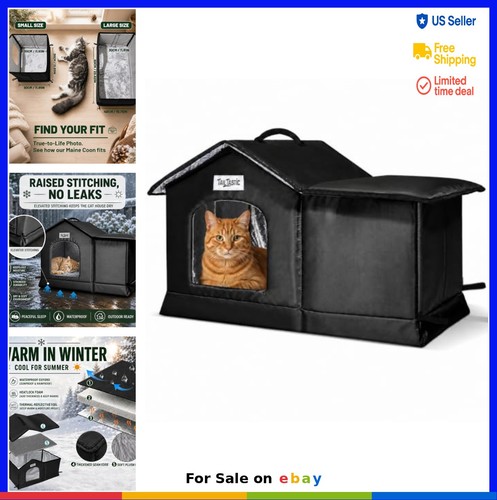 Insulated outdoor cat - outdoor,