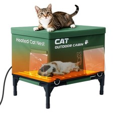 Heated Cat House Outdoor