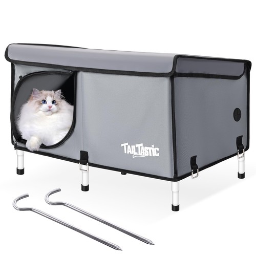 Outdoor cat house - cat,
