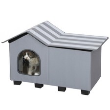 PawHut Outdoor Cat House