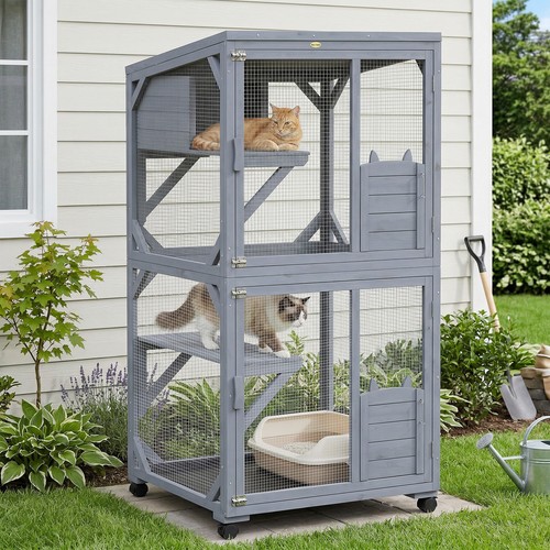 Outdoor catio wooden - catio,,
