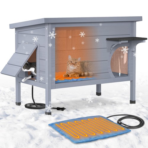 Petimber heated outdoor cat - petimber,