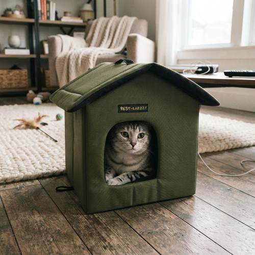Easy assembly outdoor cat - assembly,
