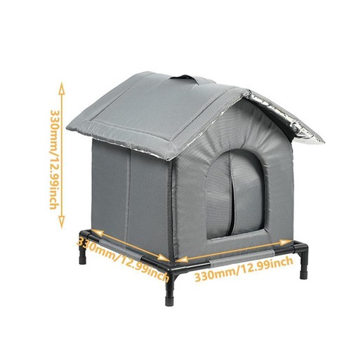 Outdoor cat house - house, shelter