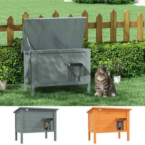 Cat house outdoor - house,, insulated