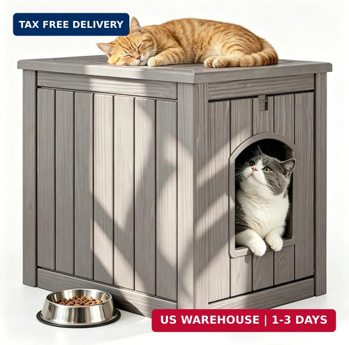 Outdoor cat house - outdoor,