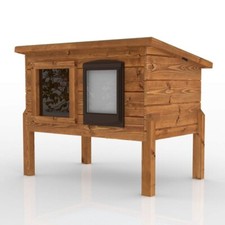 Self Heating Outdoor Cat House