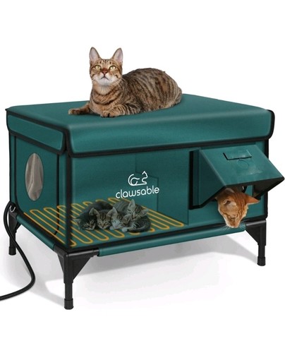 Weatherproof heated cat - weatherproof,