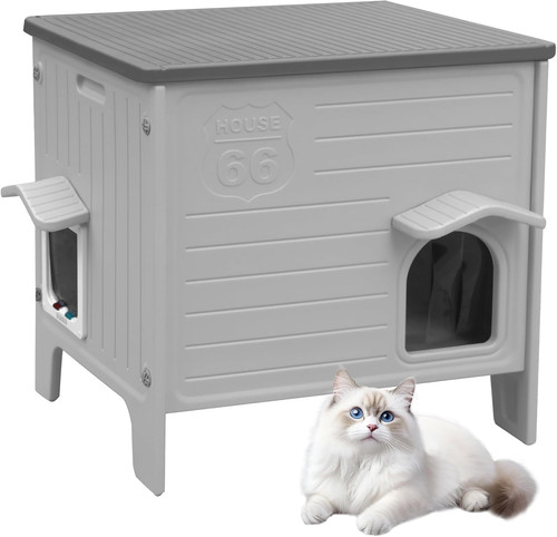 Cat house outdoor cute durable - cat,