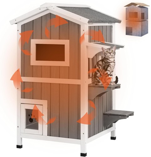 Petscosset insulated cat house - insulated,