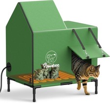 Heated Cat House for Outdoor