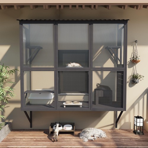 Window catio outdoor cat - 67", l
