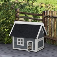 Wooden Outdoor Cat House Feral