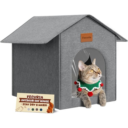 Outdoor cat house - cat,