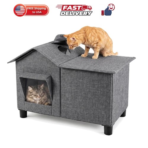 Outdoor cat house - house, weatherproof