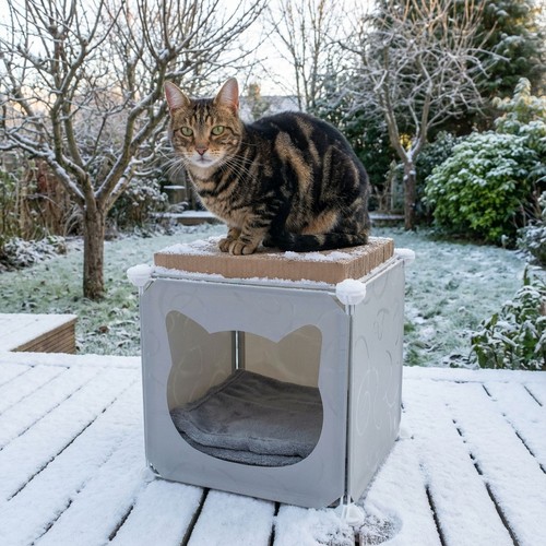 Cat house waterproof - cat,