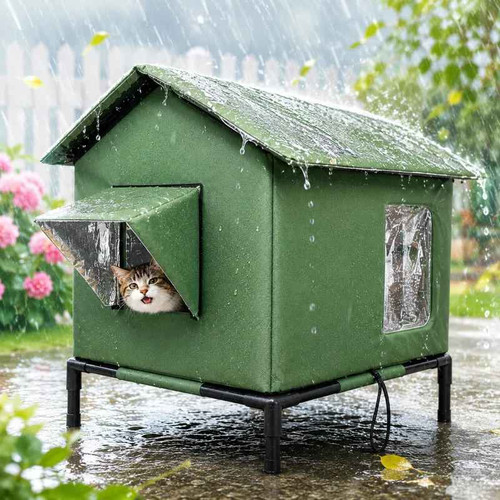 Insulated outdoor cat - outdoor,