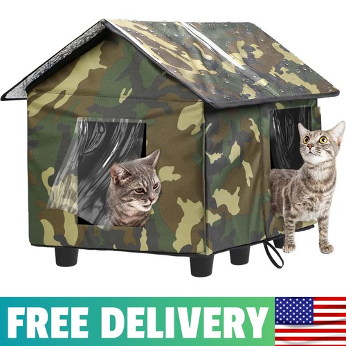 Outdoor cat house - outdoor, insulated