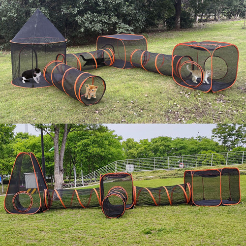 Pet cat playpen outdoor - cat,
