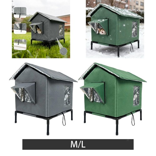 Outdoor cat house - cat, shelter